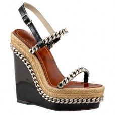 Pantofi cu platformă Christian Louboutin Macarena 120mm maro