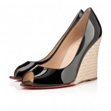 Pantofi cu platformă Christian Louboutin Puglia 100mm Negri