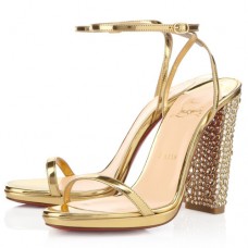 Sandale Christian Louboutin Au Palace 120mm aurii Sandale Christian Louboutin Au Palace 120mm aurii