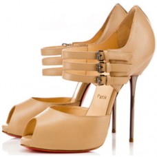 Sandale Christian Louboutin Fibbia 120mm Negre