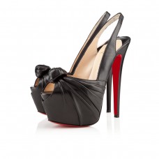 Pantofi Christian Louboutin Miss Benin 160mm Slingbacks Negri