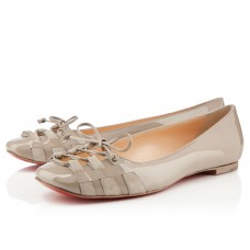 Christian Louboutin Mostola Ballerinas Stone