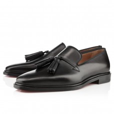 Mocasini Christian Louboutin Daddy Orlato negri