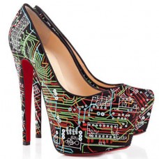 Pantofi Christian Louboutin Daffodile 160mm cu platformă, multicolori Pantofi Christian Louboutin Daffodile 160mm cu platformă, multicolori