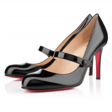 Pantofi Christian Louboutin Wallis 80mm Negri