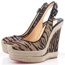 Pantofi cu platformă Christian Louboutin Everesta 140mm maro