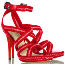 Sandale Christian Louboutin Rodita 120mm roșii