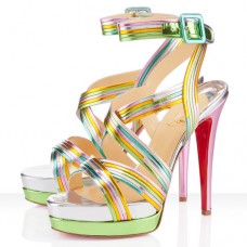 Sandale Christian Louboutin Meteorita 140mm multicolore