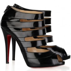 Sandale Christian Louboutin Gril 120mm negre