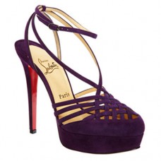 Sandale Christian Louboutin Tres Française 140mm violet Sandale Christian Louboutin Tres Française 140mm violet