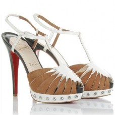 Sandale Christian Louboutin Zigounette 140mm Camel